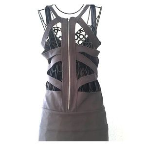 Dark grey dress
